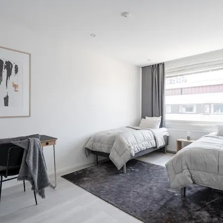 アパート Floor Luxury - 2br Scandi In Center *