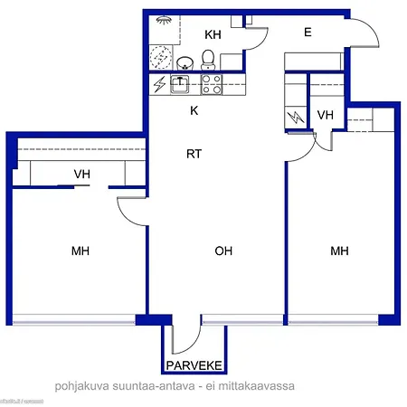 Floor Luxury - 2br Scandi In Center * タンペレ